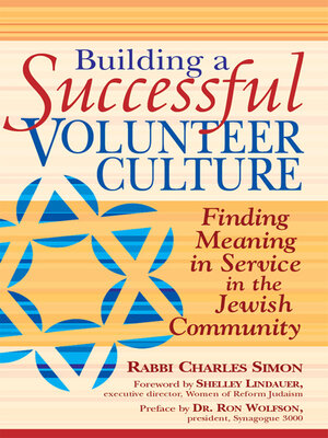cover image of Building a Successful Volunteer Culture